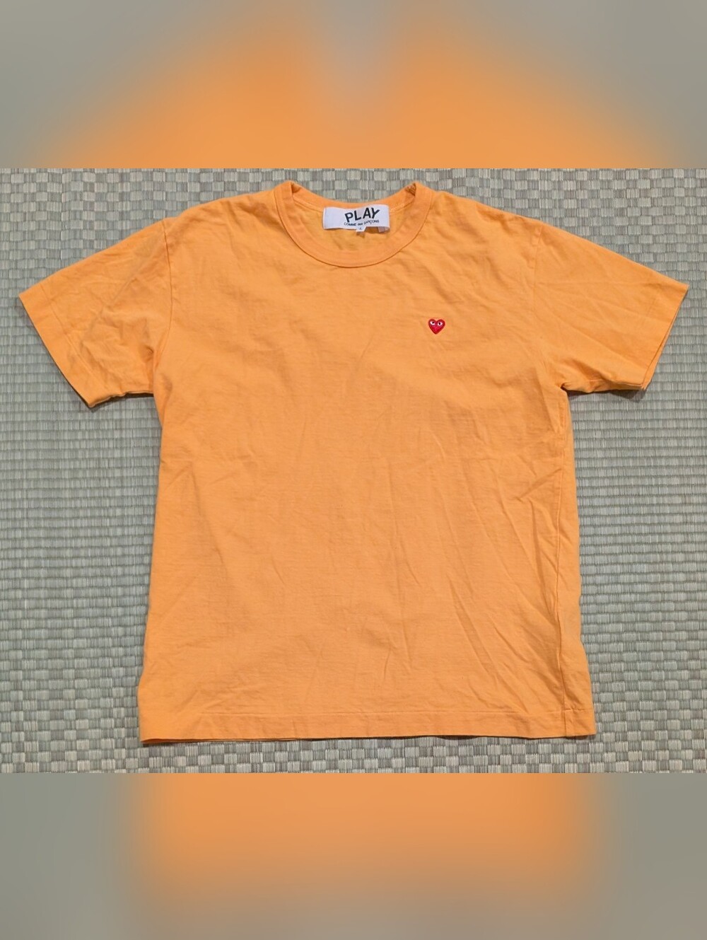 Comme Des Garcons CDG PLAY Small Heart T-shirt AZ-T314 Size L (Fits Like US S/M)